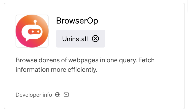 BrowserOp GPT-4 plugin